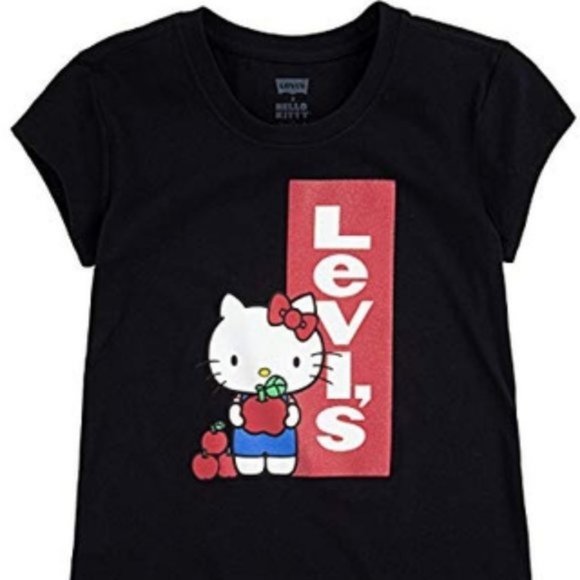 Levi's Hello Kitty Graphic T-Shirt - Picture 1 of 3
